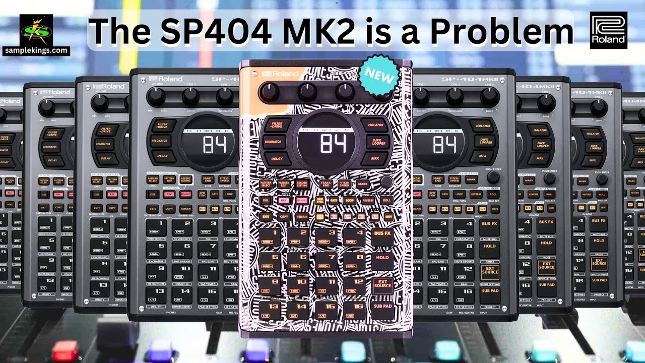 Roland's SP404MK2 is a Big Problem for Other Companies