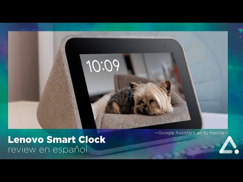 Lenovo Smart Clock, review en español -Google Assistant en tu mesilla-