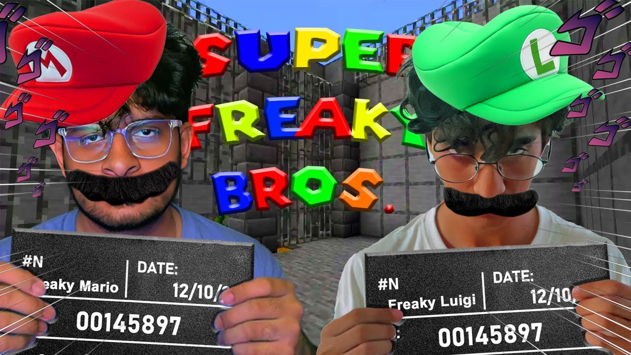 SUPER FREAKY BROS IN MINECRAFT | !!LIVE!!