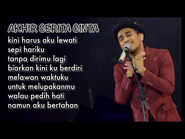 Glenn Fredly - Akhir Cerita Cinta (Lirik) #RIPGlennFredly class=