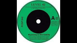 Level 42 Running In The Family  Lyrics