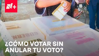 Elecciones 2024: ¿Cómo Votar Y No Anular Tu Voto En El Intento? - En Punto