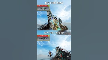 MYTHIC XM4 VS MYTHIC TYPE 19 #callofduty #codmobile #shorts #codm