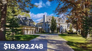 Inside a $19 Million Luxury Traditional Home in Ontario, Canada