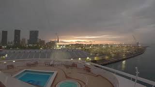 Emerald Princess Arrives in Honolulu 🌺 | Cruise Ship Time-Lapse