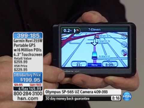 Garmin Nuvi 255W Portable GPS with 6 million POIs and 4....