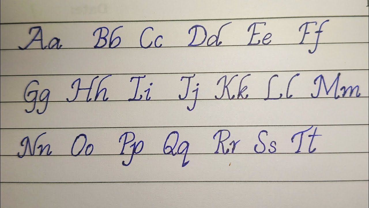 Lucida handwriting alphabet #viralvideo #calligraphy #handwritingstyles 