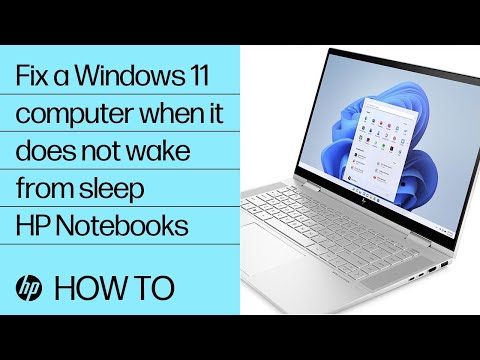 How to fix your Windows 11 computer when it does not wake from sleep | HP Computers | HP Support