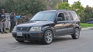 HONDA CRV GETS 5 SPEED & B20VTEC CONVERSION