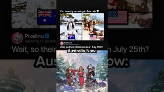 Australia’s July Be Like: Christmas in Winter 😂❄️🎄