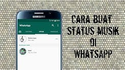 Cara buat status music/lagu di whatsapp  - Durasi: 2:05. 