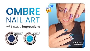 Easy & Fun Ombre Look with Sistaco IMPRESSIONS 🤩
