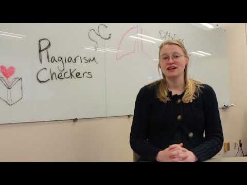 Ask a UTHSC Librarian Episode 6: Plagiarism Checkers