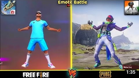 FREE FIRE VS PUBG EMOTE BATTLE - SAMSUNG,A3,A5,A6,A7,J2,J5,J7,S5,S6, S7,S9 ,A10FF
