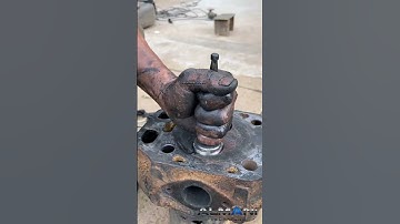 Engine Valve Seat Replacement – Quick Fix #mechanical #mechanic #shorts