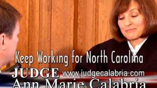 RE-ELECT JUDGE ANN MARIE CALABRIA - N.C. COURT OF APPEALS