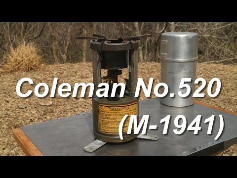 アウトドアバーナー】 ガソリンバーナー Coleman No.520