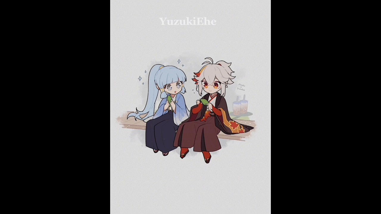 Where is the smiley | kazuha ayaka edit 