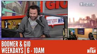 Gregg's funny memory with Eddie from their days with Mike and Dog - Boomer & Gio