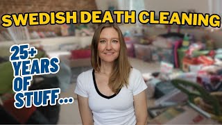 I TRIED SWEDISH DEATH CLEANING | Here Are My Tips For 2024