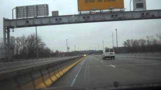 Commodore Barry Bridge EB (Rainy Day)