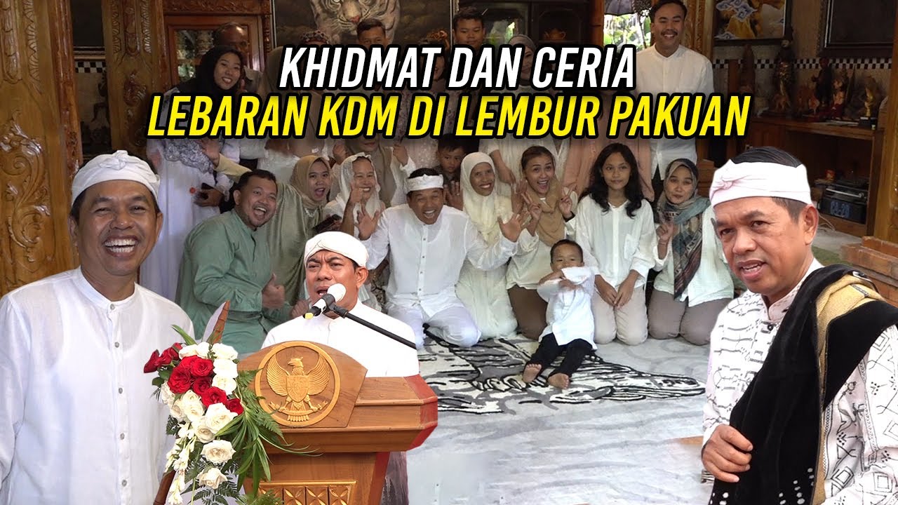 KHIDMAT DAN CERIA | LEBARAN KDM DI LEMBUR PAKUAN