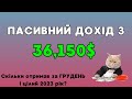 Дивіденди за грудень 2023. ПАСИВНИЙ ДОХІД за 2023 рік ПІДСУМОК?