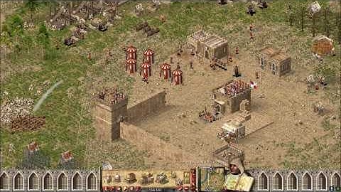 Stronghold Crusader Walkthrough - Crusader Trail - 41 - Thunder Hill