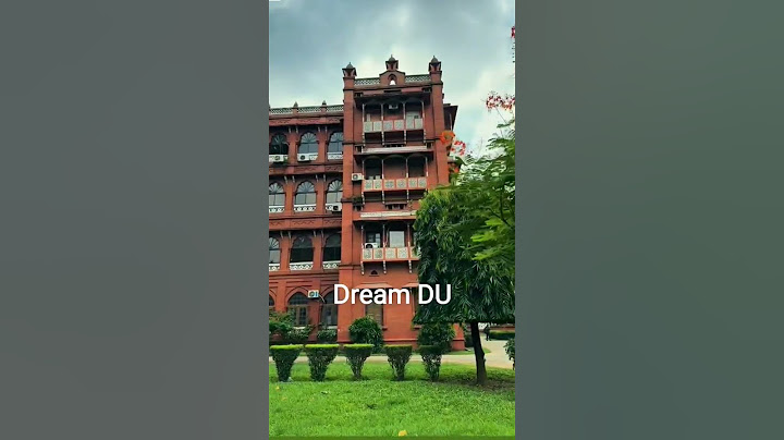 ঢাকা বিশ্ববিদ্যালয় ক্যাম্পাস #DU #Curzan_hall #dhaka_university #education #Learn_with_Daulat