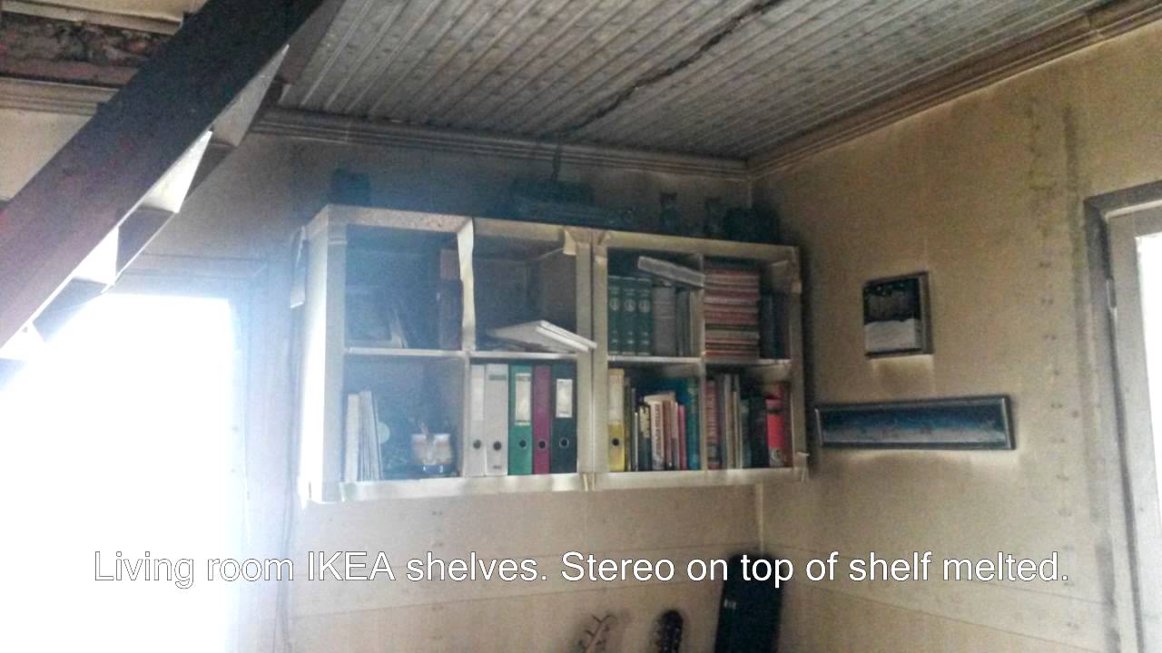 Kitchen fire and smoke damage #1