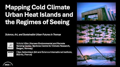 Mapping cold climate urban heat islands and the regimes of seeing