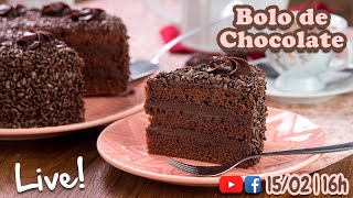  Live - Bolo De Chocolate - Chef Silvia Nicolau