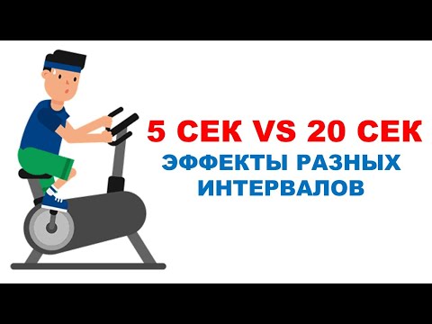 5 СЕК VS 20 СЕК Влияние интервала на выносливость | Обзор исследования