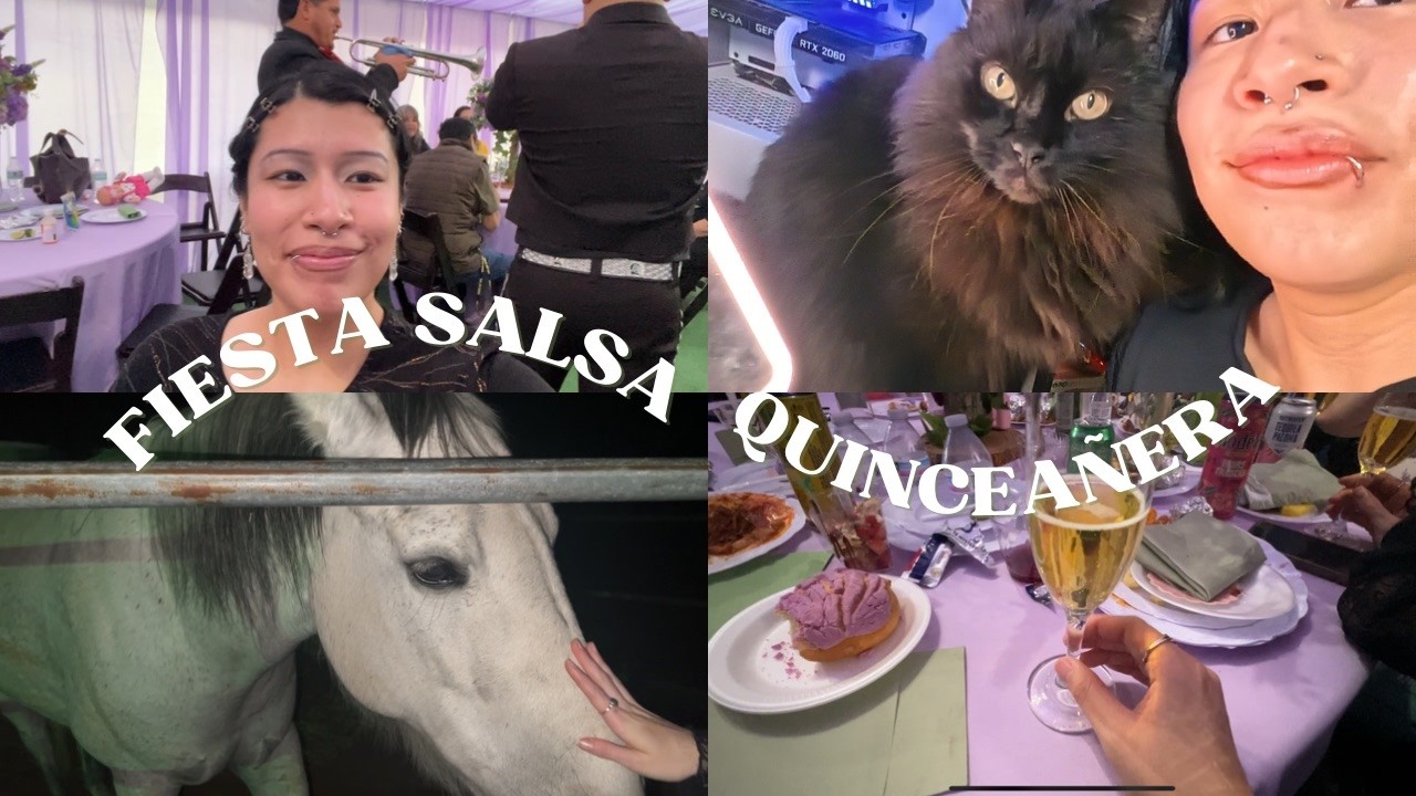 GRWM | Quincenera Vlog ⋆˚࿔