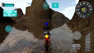 Canyon Motocross Simulator - Overview, let's play, game play android! screenshot 3