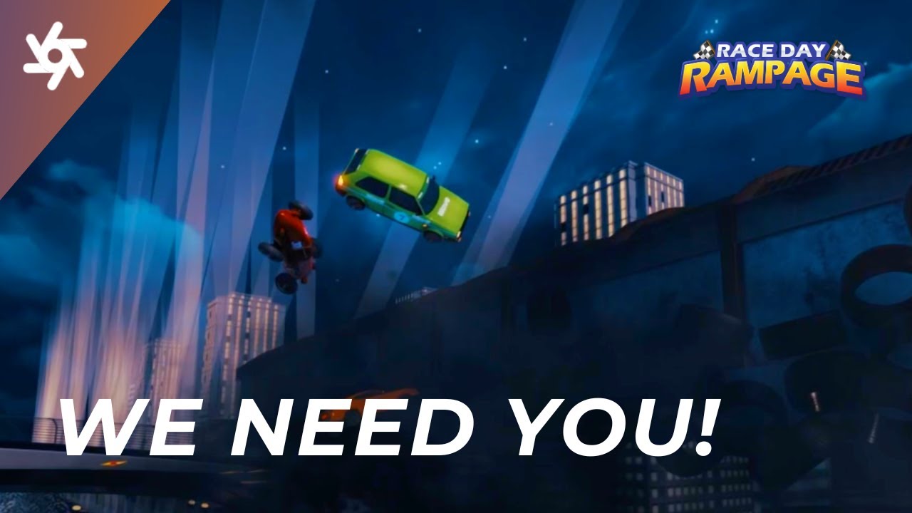 The BIGGEST Racing Endurance Challenge Yet! - A Race Day Rampage Challenge Track - BLASTED
