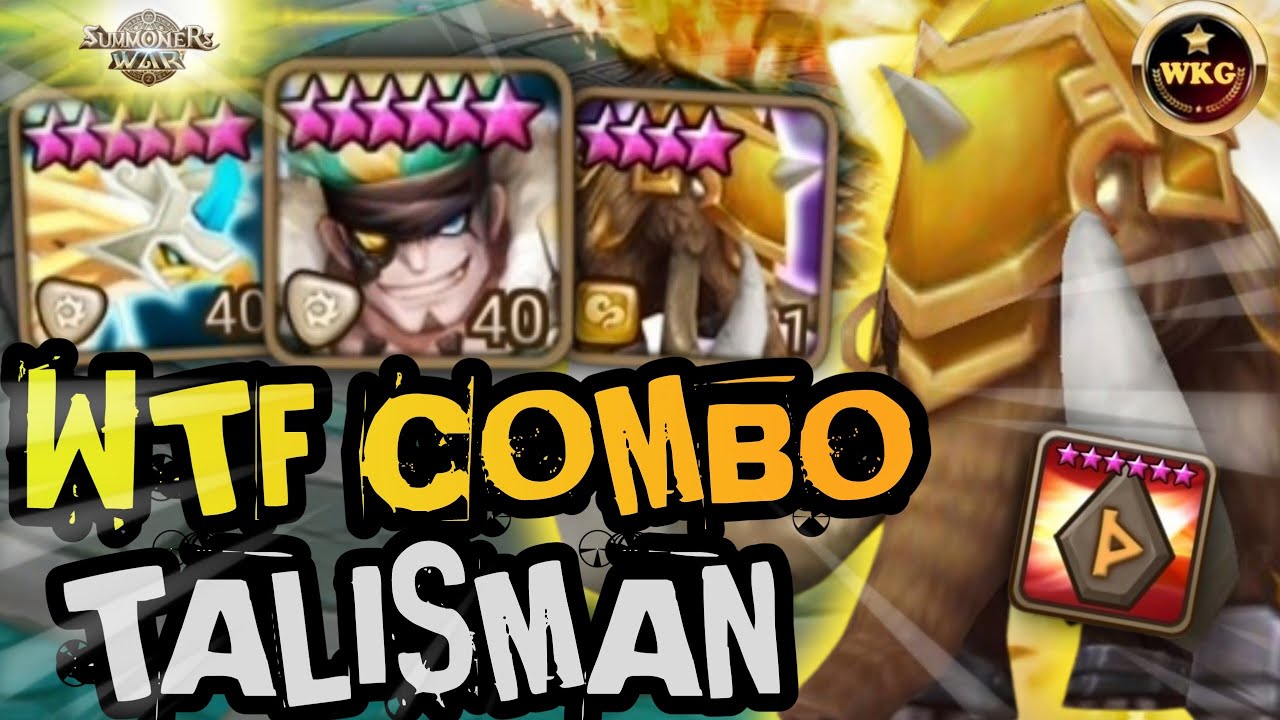 BRUTAL DMG with TALISMAN COMBO IN RTA SUMMONERS WAR