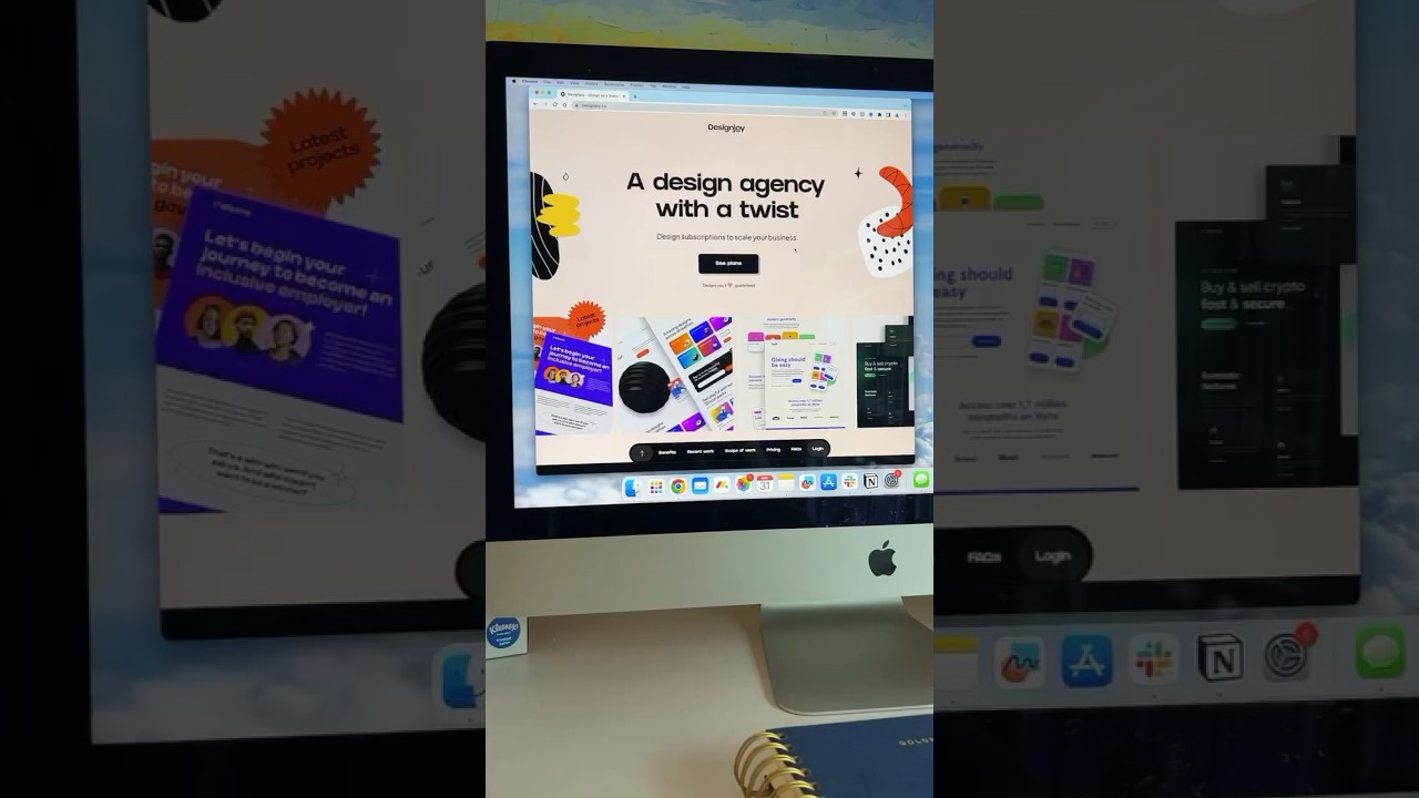 Business Crush: Design Joy, a subscription-based web & brand design agency