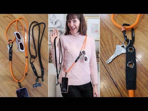 Torras Anti-Theft Phone Lanyard with Carabiner - Full Demo + Review