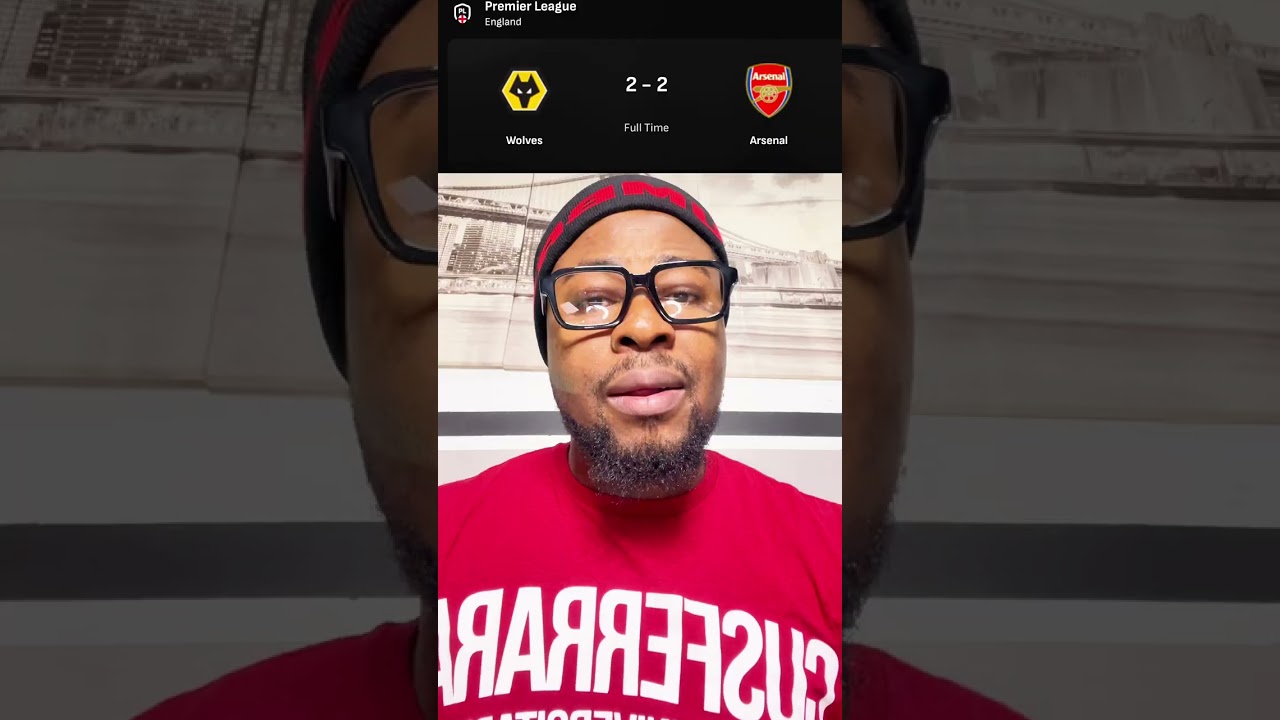Wolves 2-2 Arsenal