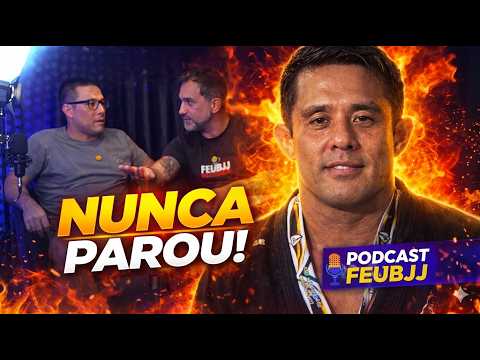 Cristian Funai ELE NUNCA PAROU DE COMPETIR 03#podcast  FEU BJJ Da Faixa Branca A Preta