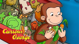 georges amazing compost curious george kids cartoon kids