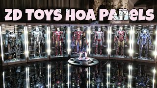 147. Panels for ZD Toys 中动钢铁侠Iron Man Hall of Armor HOA - Bem's Figures