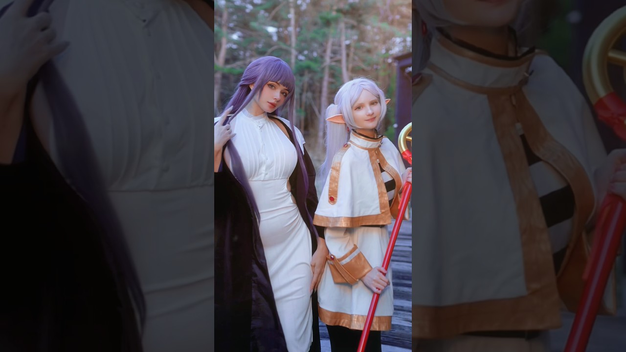 Rate our Fern and Frieren cosplay from 1-10💕