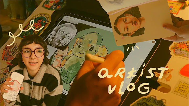 art vlog: when motivation and inspiration gets hard thumbnail