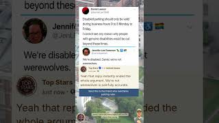 Disabled Parking Hours Debate Gets Roasted