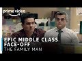 Manoj Bajpayee Vs. Atul Khatri | Epic Middle class Face-off | The Family Man | Amazon Prime Video