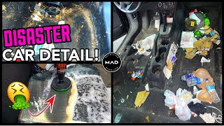 Super Cleaning A Disaster REPO | Extremely Nasty Chevy | Satisfying Car Detailing TRANSFORMATION!