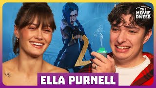 Ella Purnell: "I Don't Want Netflix To Sue Me" Over Arcane Spoilers 🤫 | The Movie Dweeb