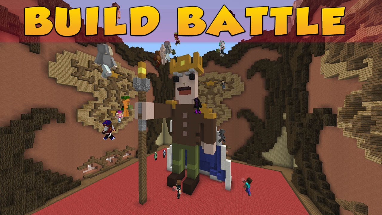 EL GOLEM DE NIEVE  Build Battle w/ ElRichMC - YouTube